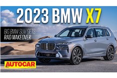 2023 BMW X7 facelift video review